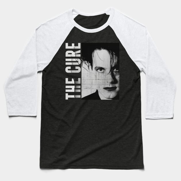 The Cure - Robert Smith Vintage Baseball T-Shirt by Sal.Priadi